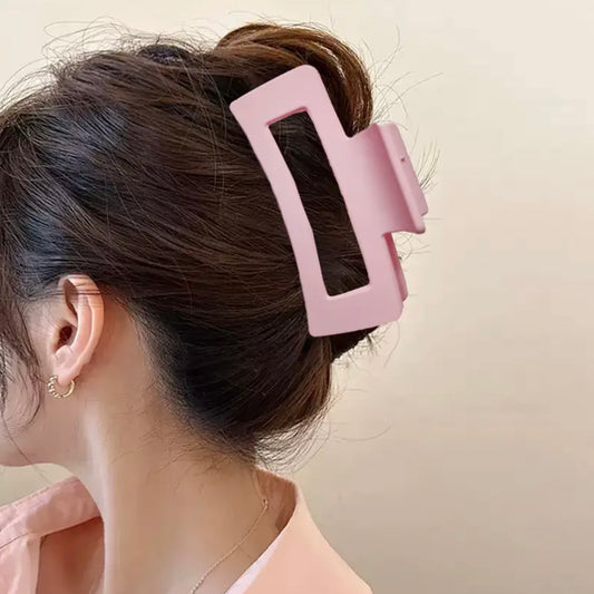 Pink Hair Claw Clips