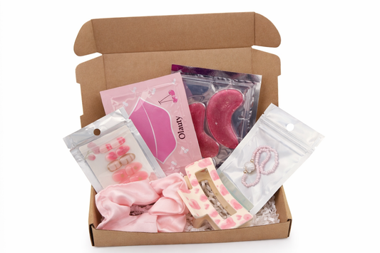 Pink Self-Care Beauty Box – Relaxing Gift Set for Her