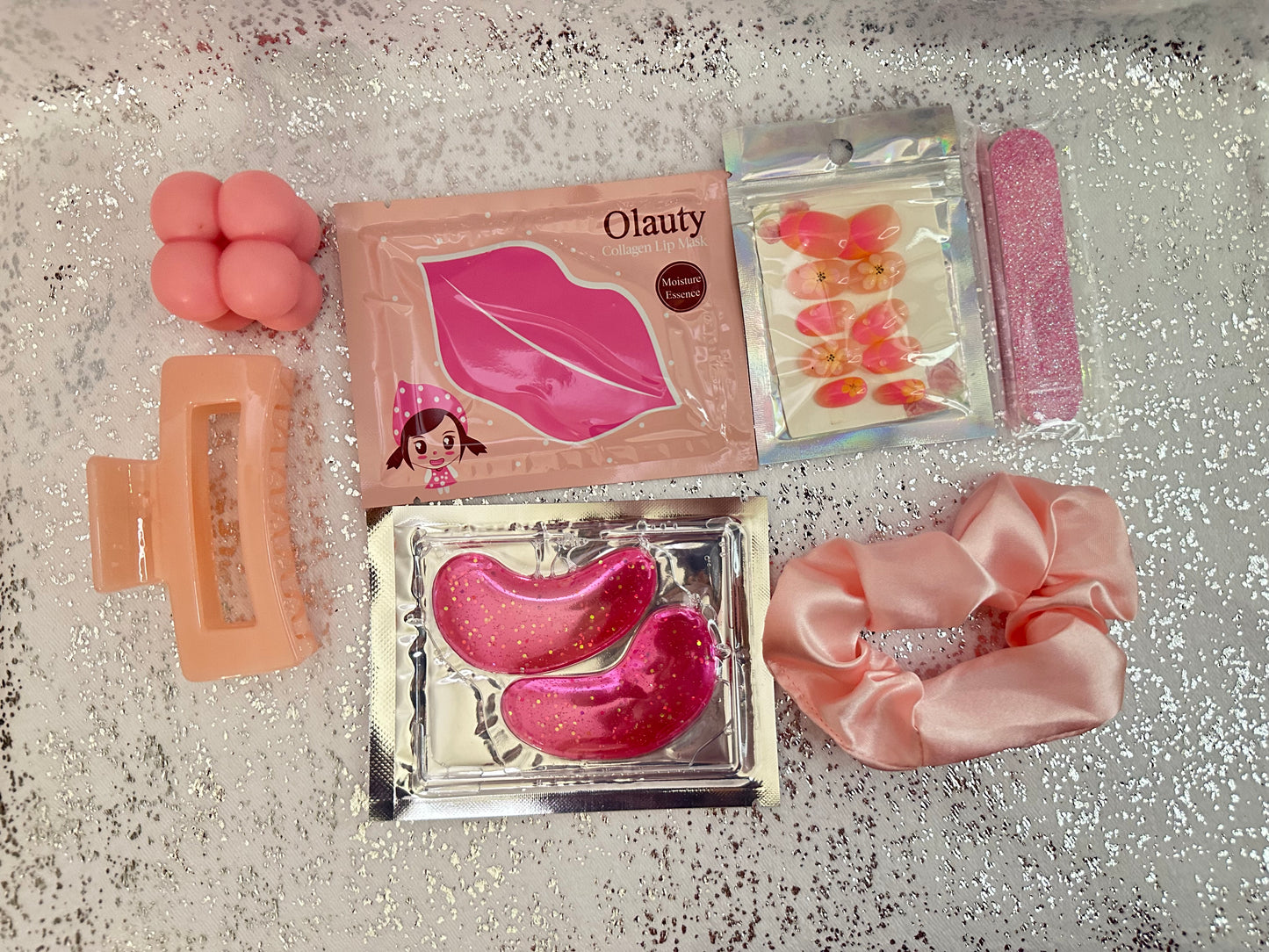 Mini Pink Self-Care Gift Box – Beauty Essentials | Cute Girly Gift