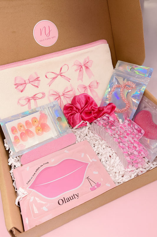 Pink Self-Care Beauty Box – Gift Set for Women