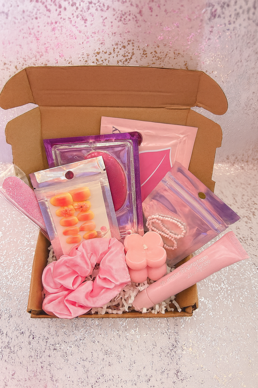 Mini Pink Self-Care Box