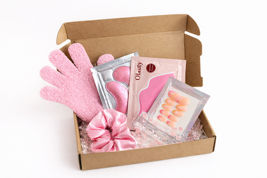 Pink Self-Care Gift Box – Cozy & Pampering Set