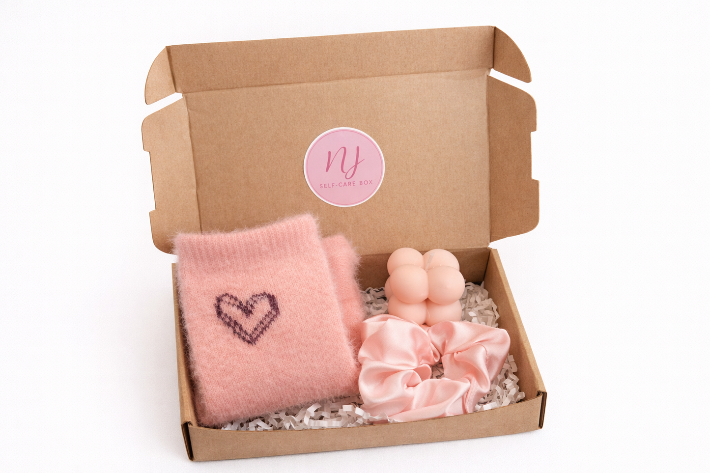 Cozy Pink Self-Care Gift Box